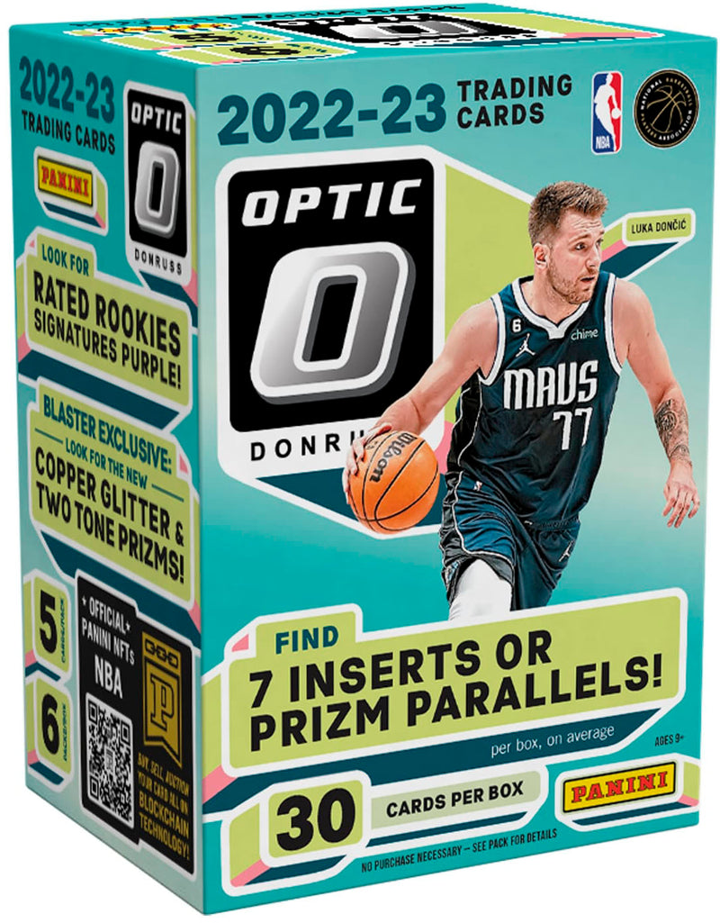 2022-23 Panini Donruss Optic Basketball Retail Blaster Box