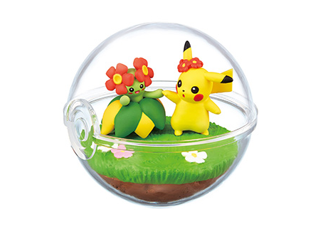 Pokemon Terrarium Collection - Pikachu & Kireihana