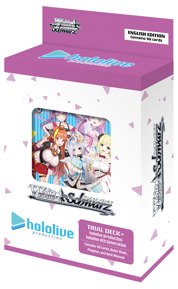 Hololive Production: 4th Generation Trial Deck+ (ENG)