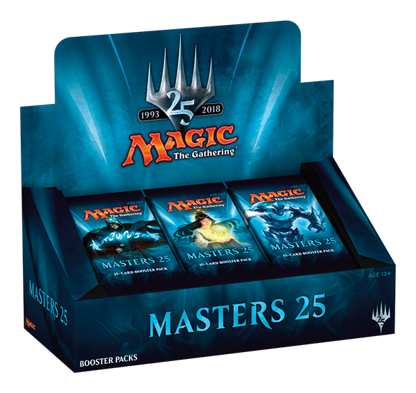 Magic Masters 25 out on March 16th 2018
