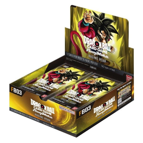 Dragon Ball Super Card Game Fusion World Booster Display Raging Roar