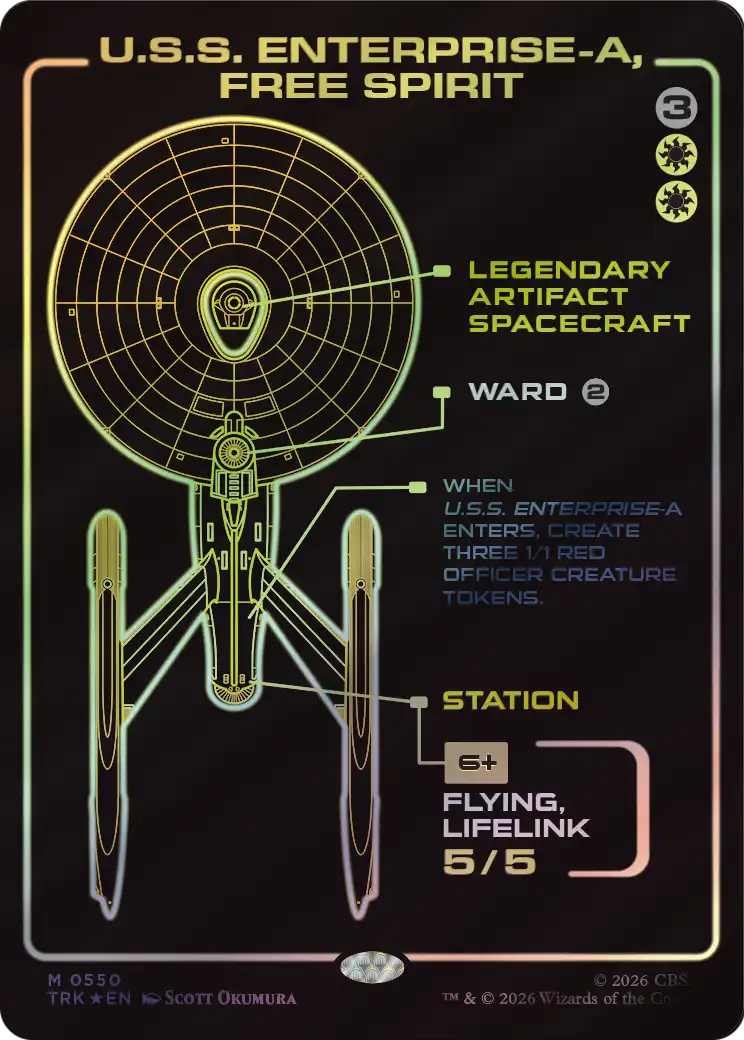 U.S.S. Enterprise-A, Free Spirit (Showcase) [Star Trek]