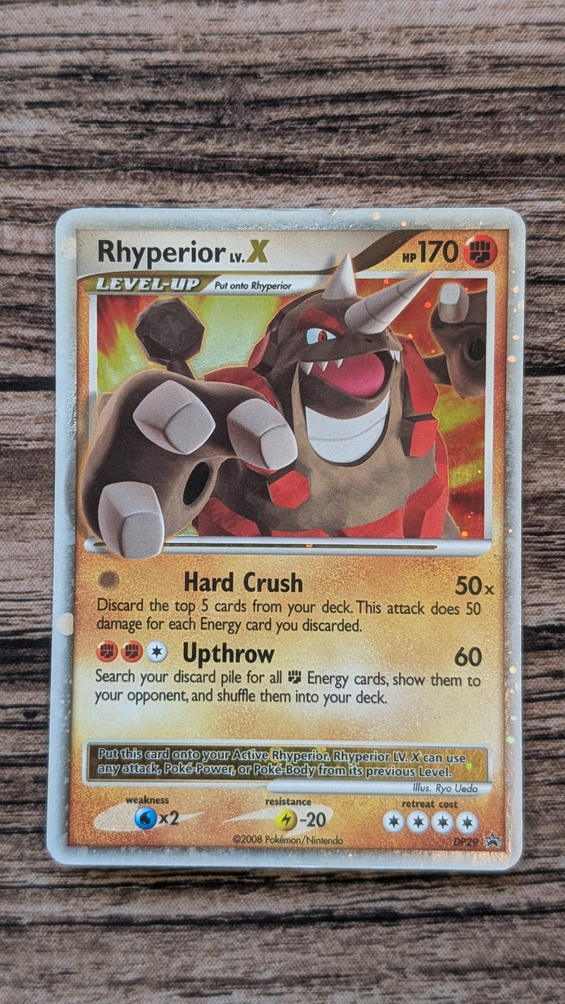 rhyperior pokemon card value Rhyperior LV.X