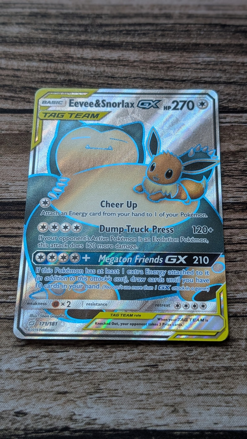 Eevee & Snorlax GX