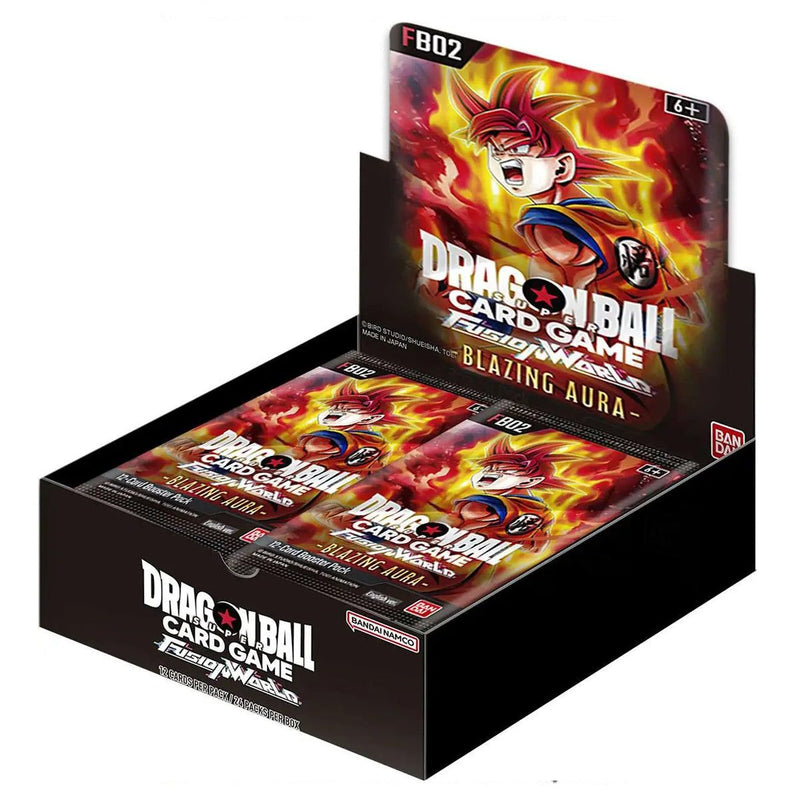 Dragon Ball Super Card Game Fusion World Booster Display Blazing Aura