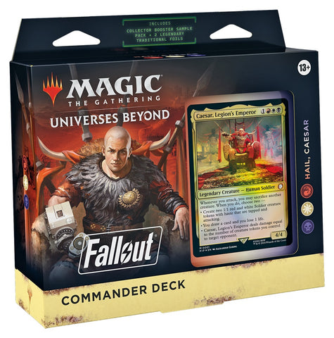 MAGIC FALLOUT COMMANDER DECK - HAIL CAESAR