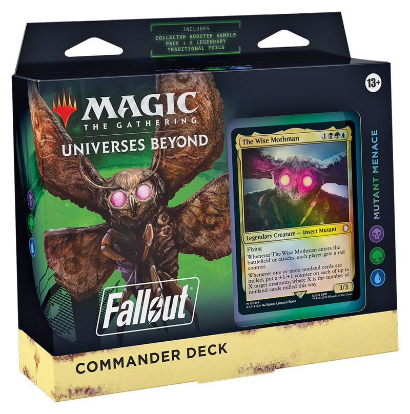 MAGIC FALLOUT COMMANDER DECK - MUTANT MENACE