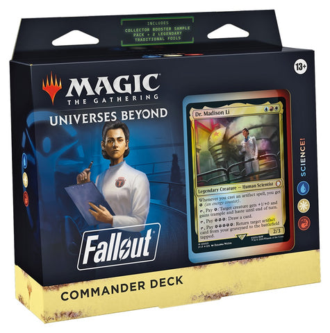 MAGIC FALLOUT COMMANDER DECK - SCIENCE!