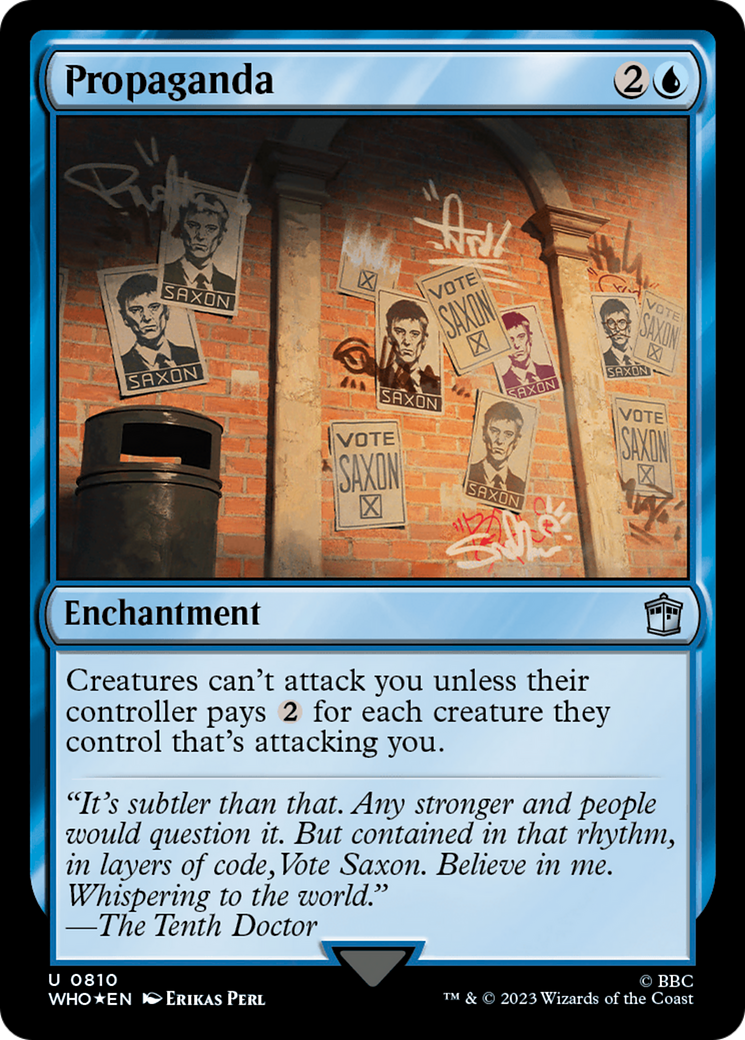 Propaganda (Surge Foil) [Doctor Who]