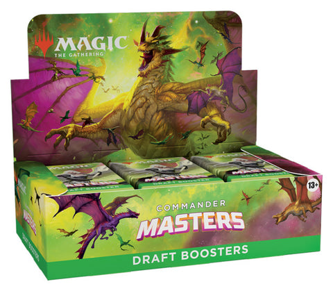 Magic The Gathering: Commander Masters - Draft Booster Box