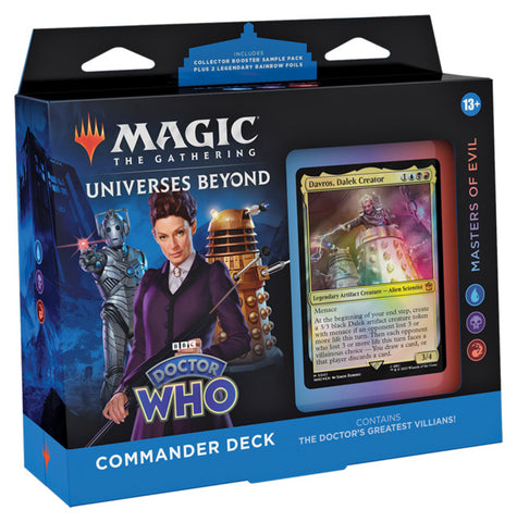Universes Beyond: Doctor Who - Masters of Evil Commander Deck