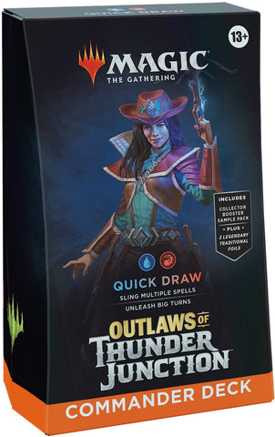 Outlaws of Thunder Junction Commander Deck - Quick Draw
