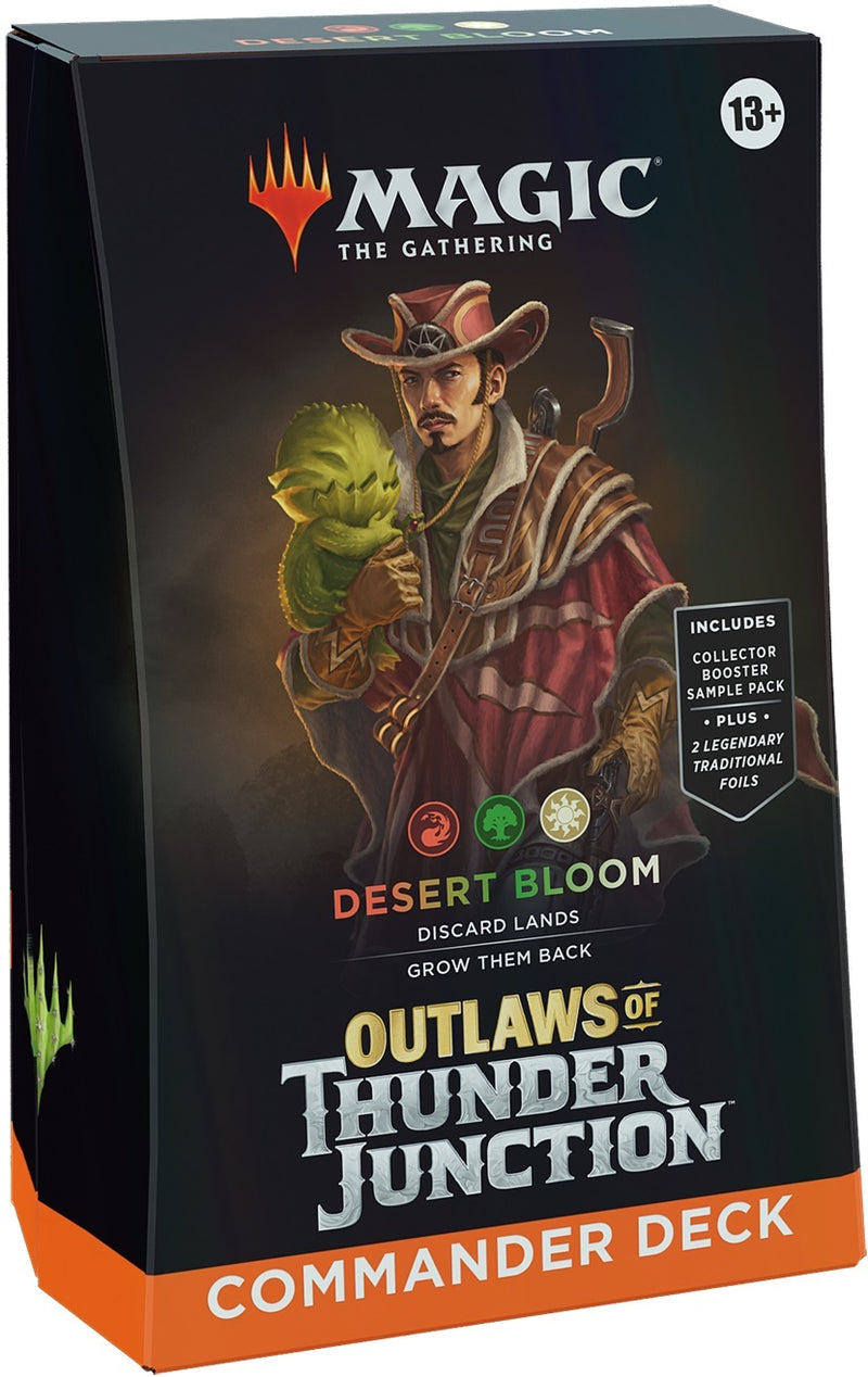 Outlaws of Thunder Junction Commander Deck - Desert Bloom