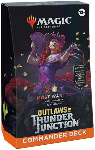 Outlaws of Thunder Junction Commander Deck - Most Wanted