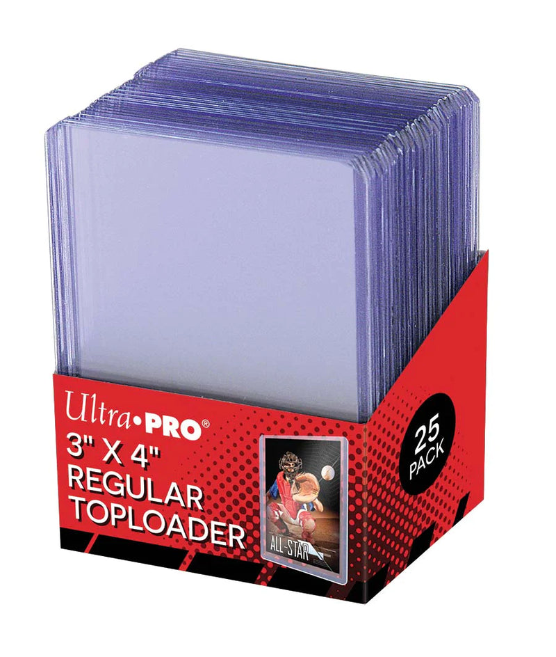 ULTRA PRO Toploader 3" x 4" Regular Clear - 35PT (25 Pack)
