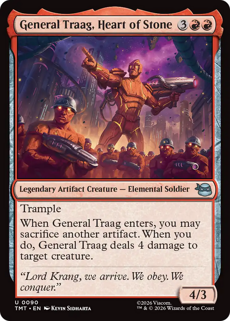 General Traag, Heart of Stone [Teenage Mutant Ninja Turtles]