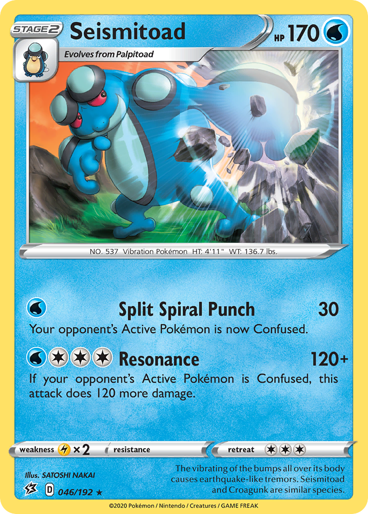 Seismitoad (046/192) [Sword & Shield: Rebel Clash]