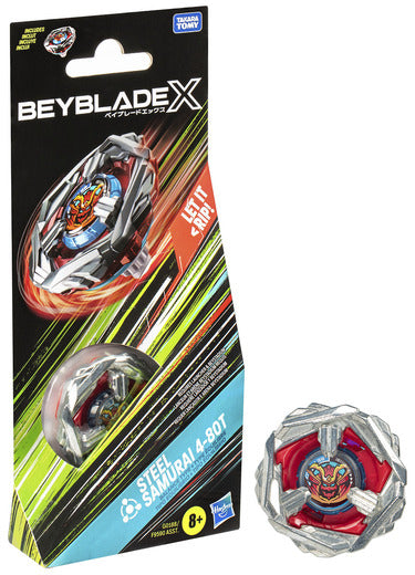 Beyblade X - Steel Samurai 4-80T Single Top Pack