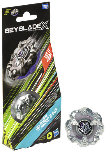 Beyblade X - Horn Rhino 3-80S Single Top Pack