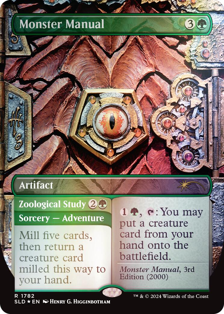 Monster Manual (Rainbow Foil) [Secret Lair Drop Series]