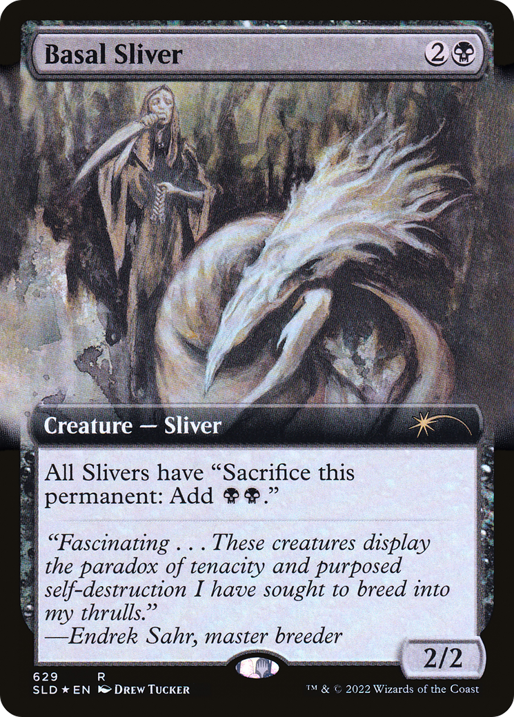 Basal Sliver (Extended Art) [Secret Lair Drop Promos]