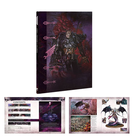 Champions of Slaanesh – Codex: Emperor’s Children exclusive cover + datasheet cards + transfer sheet