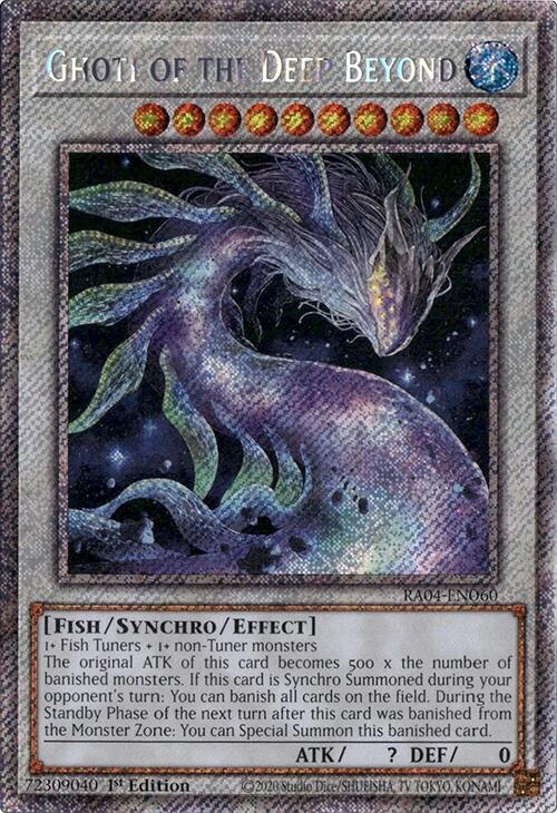 Ghoti of the Deep Beyond [RA04-EN060] Platinum Secret Rare