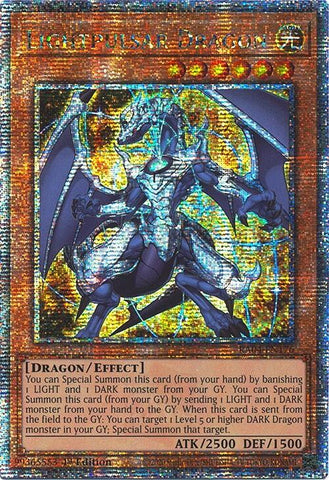Lightpulsar Dragon [RA04-EN176] Quarter Century Secret Rare