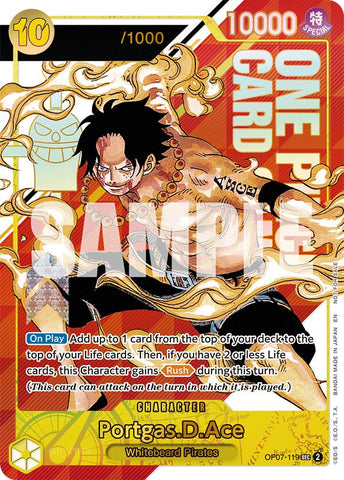 Portgas.D.Ace (Serial Numbered) [One Piece Promotion Cards]