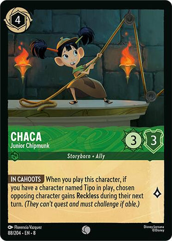 Chaca - Junior Chipmunk (88/204) [Reign of Jafar]