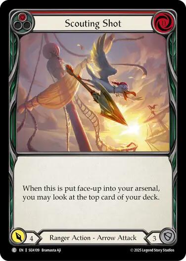 Scouting Shot [SEA109] (High Seas)  Rainbow Foil