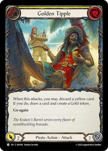 Golden Tipple (Yellow) [SEA160] (High Seas)