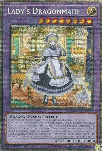 Lady's Dragonmaid (Starlight Rare) [BLMM-EN049] Starlight Rare