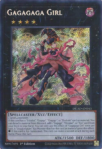Gagagaga Girl [DUAD-EN043] Secret Rare