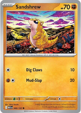 Sandshrew (068/132) [Mega Evolution: Base Set]