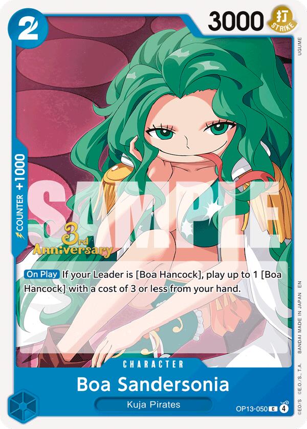 Boa Sandersonia [Carrying On His Will: 3rd Anniversary Tournament Cards]