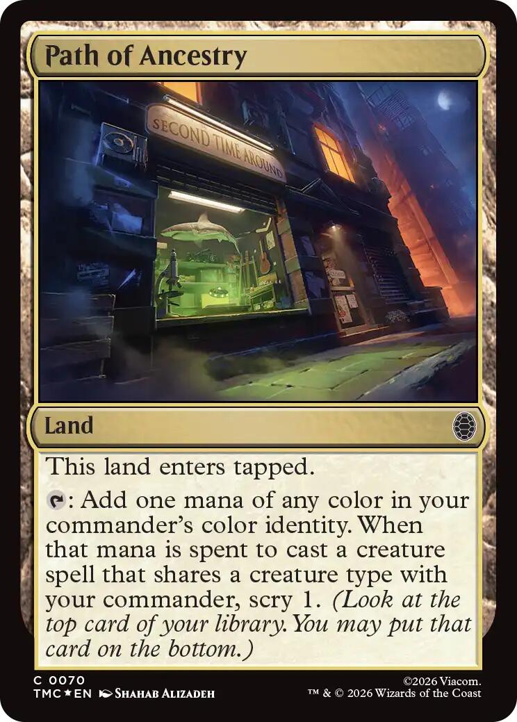 Path of Ancestry (Surge Foil) [Teenage Mutant Ninja Turtles Commander]