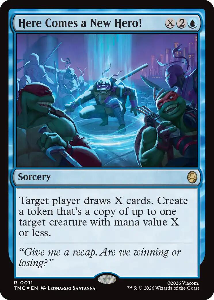 Here Comes a New Hero! (Surge Foil) [Teenage Mutant Ninja Turtles Commander]