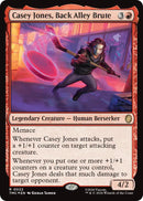 Casey Jones, Back Alley Brute (Surge Foil) [Teenage Mutant Ninja Turtles Commander]