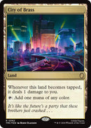 City of Brass (Surge Foil) [Teenage Mutant Ninja Turtles Commander]