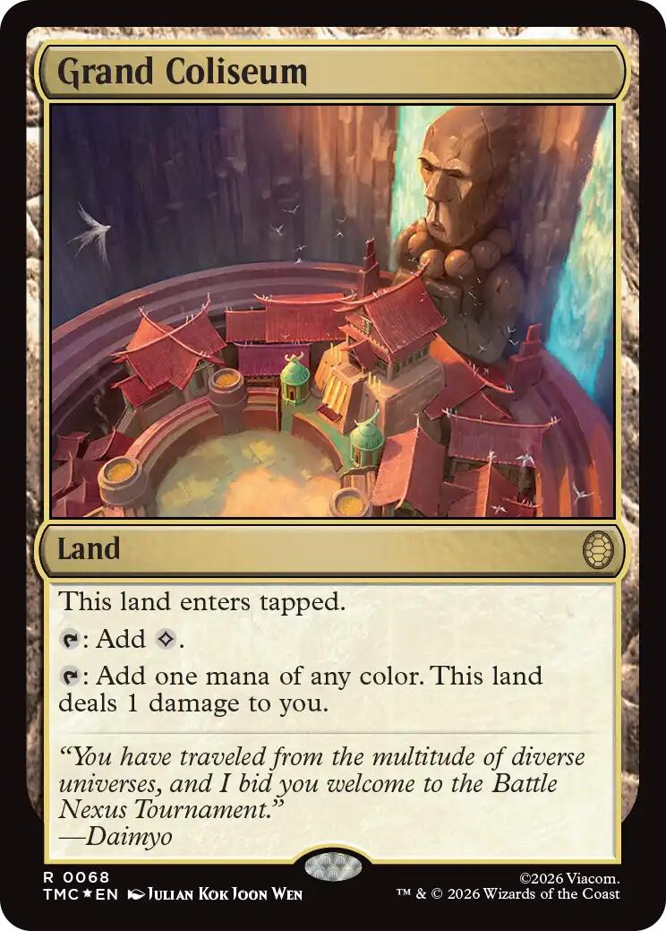 Grand Coliseum (Surge Foil) [Teenage Mutant Ninja Turtles Commander]