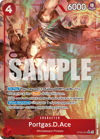 Portgas.D.Ace (Parallel) [Starter Deck EX: Luffy & Ace]