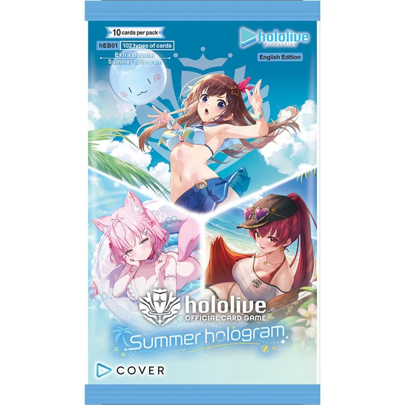 Hololive TCG - Summer Hologram Booster Pack