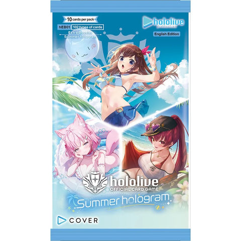 Hololive TCG - Summer Hologram Booster Pack