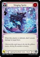 Stinging Sprite (Red) [OMN056] (Omens of the Third Age)  Rainbow Foil