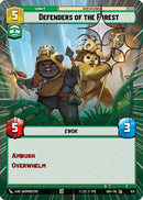 Defenders of the Forest (631) (Hyperspace Foil) (631) [Ashes of the Empire]