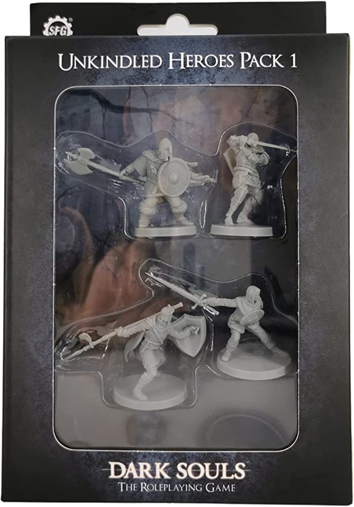 Dark Souls RPG Miniatures: Unkindled Heroes Pack 1