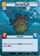Opee Sea Killer (600) (Hyperspace Foil) (600) [Homeworlds]