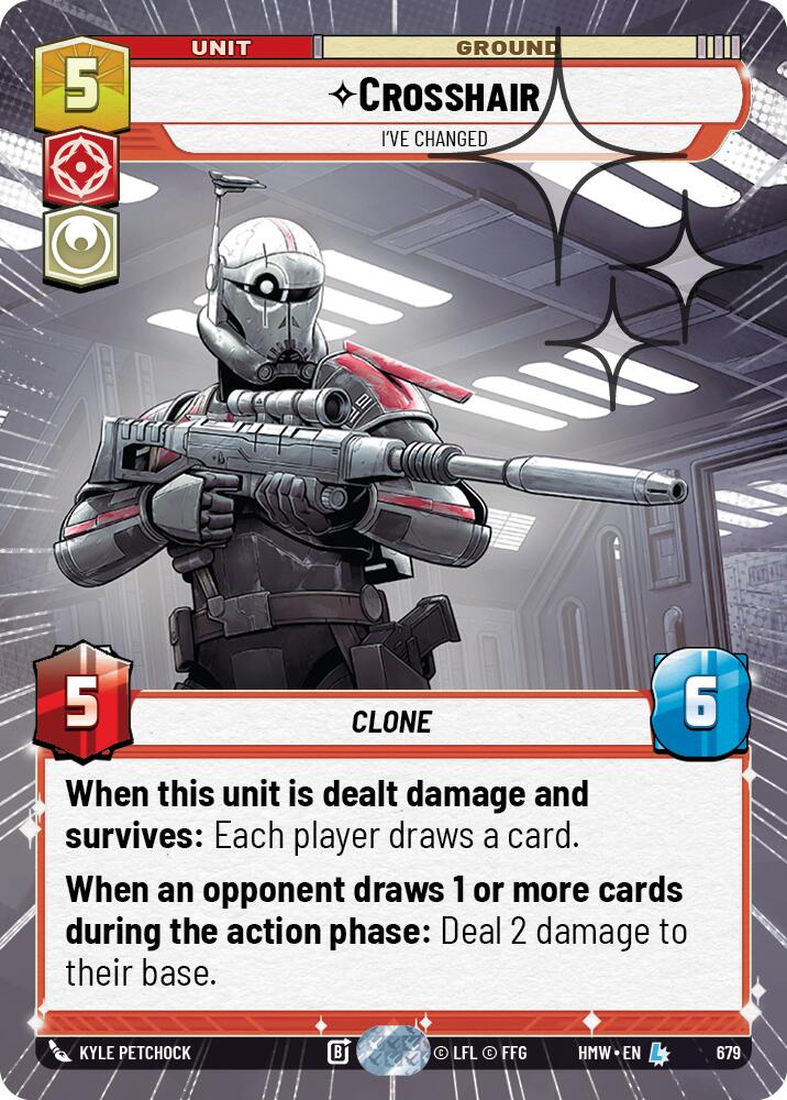 Crosshair - I've Changed (679) (Hyperspace Foil) (679) [Homeworlds]
