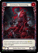 Goremass Summoning [FAB523] (Promo)  Rainbow Foil